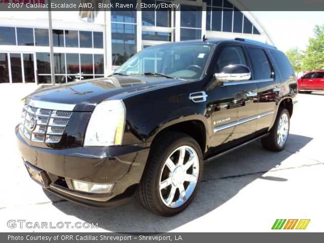 2007 Cadillac Escalade AWD in Black Raven