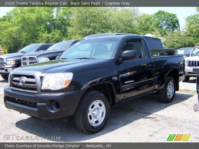 2009 Toyota Tacoma Regular Cab in Black Sand Pearl