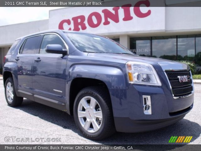 2011 GMC Terrain SLE in Steel Blue Metallic