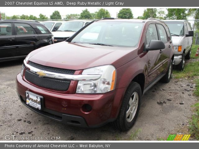 2007 Chevrolet Equinox LS AWD in Deep Ruby Metallic