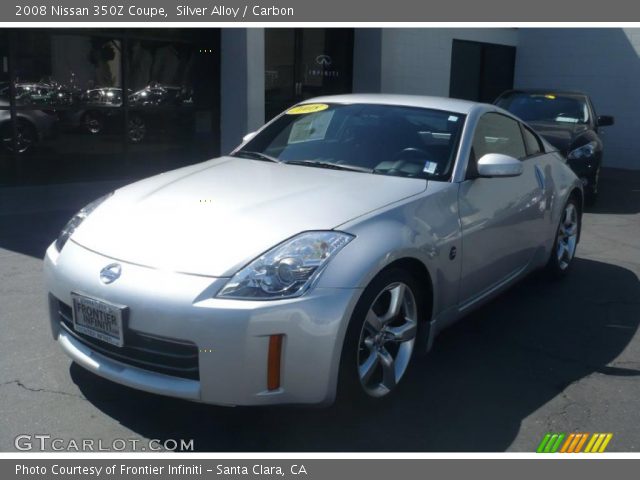 2008 Nissan 350Z Coupe in Silver Alloy