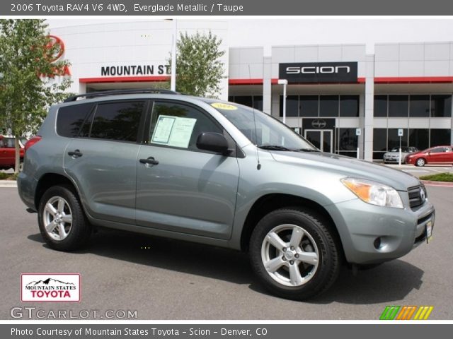 2006 Toyota RAV4 V6 4WD in Everglade Metallic