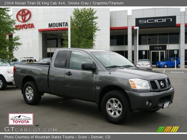 2004 Nissan Titan SE King Cab 4x4 in Smoke Gray