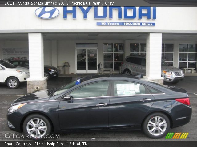 2011 Hyundai Sonata Limited 2.0T in Pacific Blue Pearl
