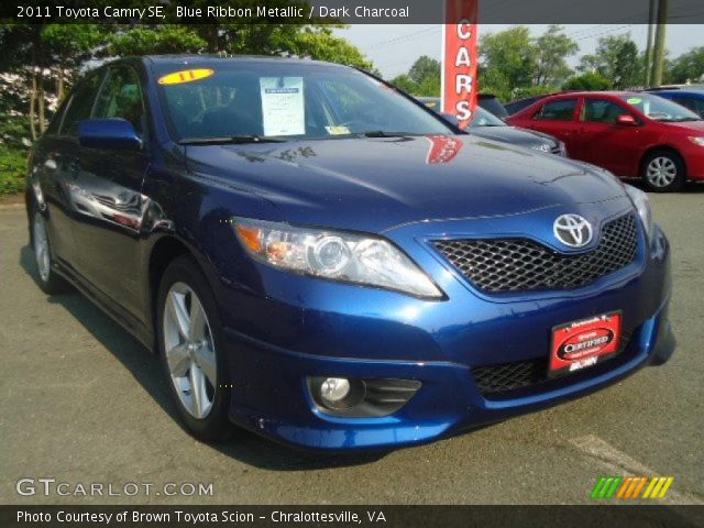 2011 Toyota Camry SE in Blue Ribbon Metallic