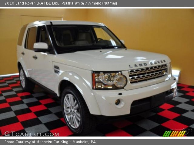 2010 Land Rover LR4 HSE Lux in Alaska White