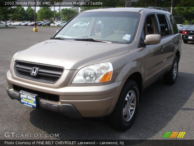 2003 Honda Pilot EX 4WD in Sandstone Metallic