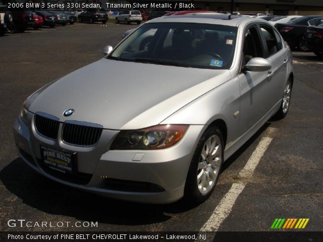 2006 BMW 3 Series 330i Sedan in Titanium Silver Metallic