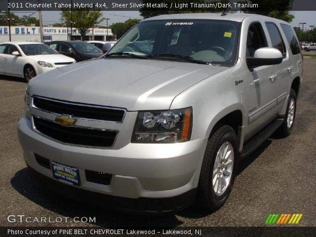 2011 Chevrolet Tahoe Hybrid 4x4 in Sheer Silver Metallic