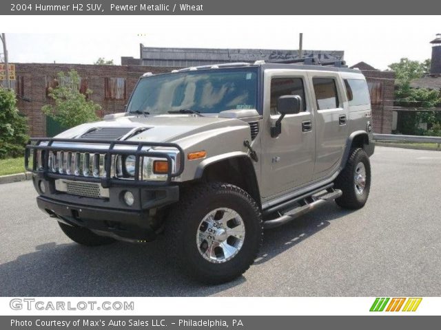 2004 Hummer H2 SUV in Pewter Metallic