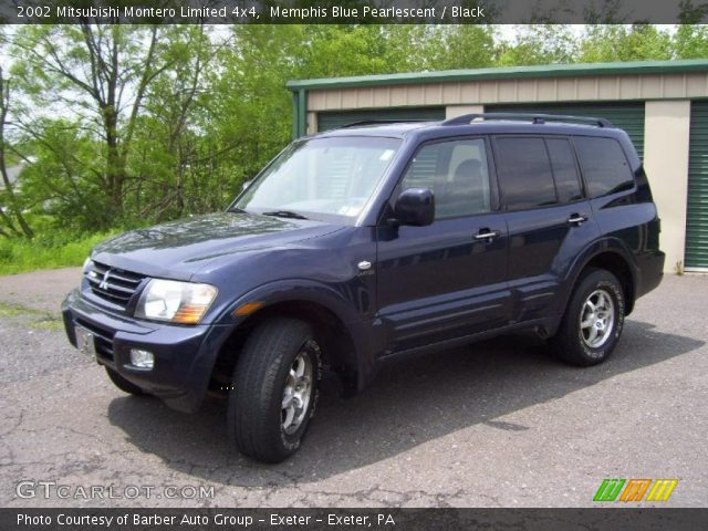 2002 Mitsubishi Montero Limited 4x4 in Memphis Blue Pearlescent