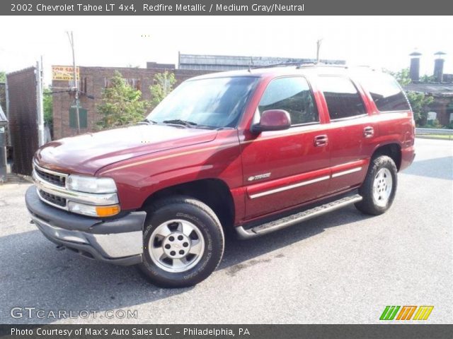 2002 Chevrolet Tahoe LT 4x4 in Redfire Metallic
