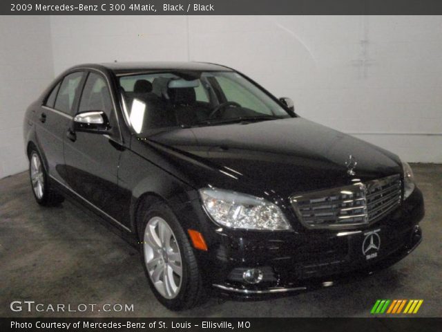 2009 Mercedes-Benz C 300 4Matic in Black