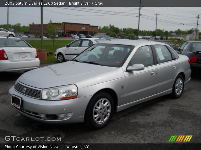 2003 Saturn L Series L200 Sedan in Bright Silver