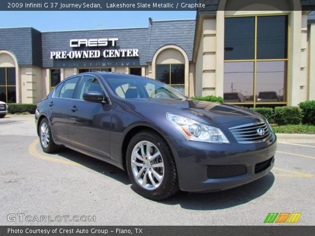 2009 Infiniti G 37 Journey Sedan in Lakeshore Slate Metallic