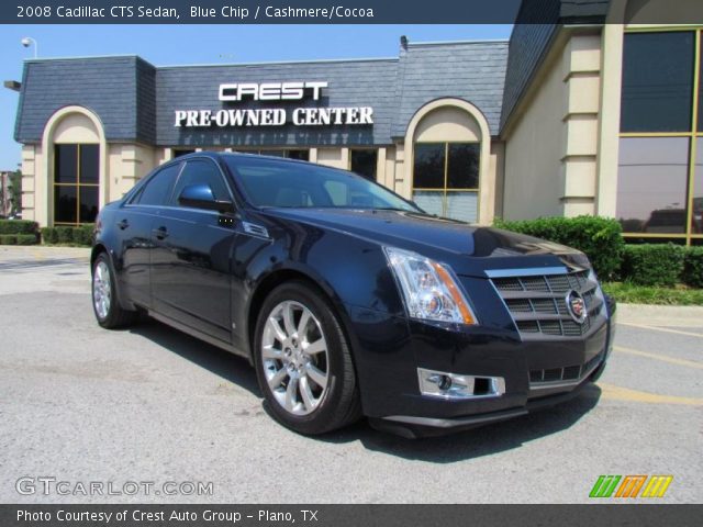2008 Cadillac CTS Sedan in Blue Chip