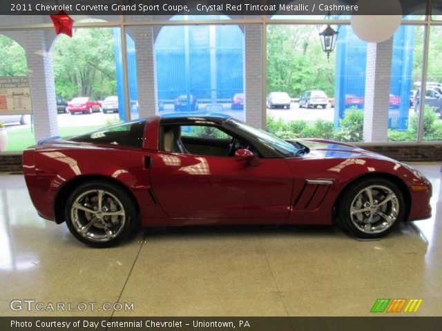 2011 Chevrolet Corvette Grand Sport Coupe in Crystal Red Tintcoat Metallic