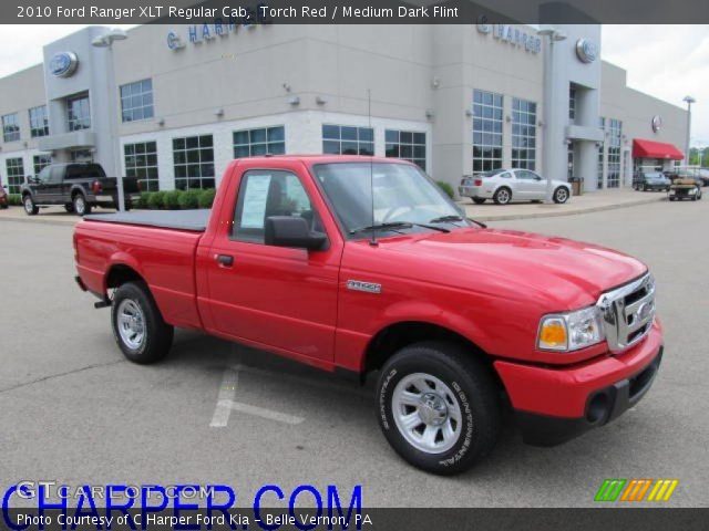 2010 Ford Ranger XLT Regular Cab in Torch Red