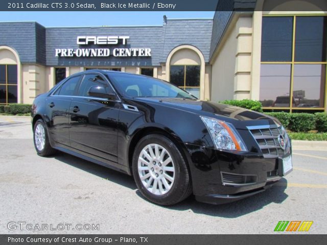 2011 Cadillac CTS 3.0 Sedan in Black Ice Metallic