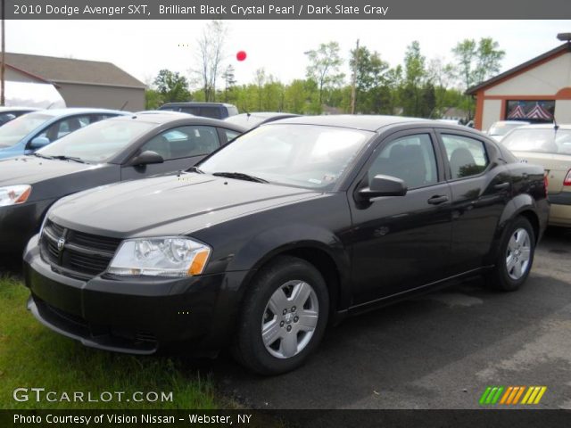 2010 Dodge Avenger SXT in Brilliant Black Crystal Pearl