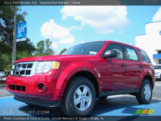 2011 Ford Escape XLS in Sangria Red Metallic