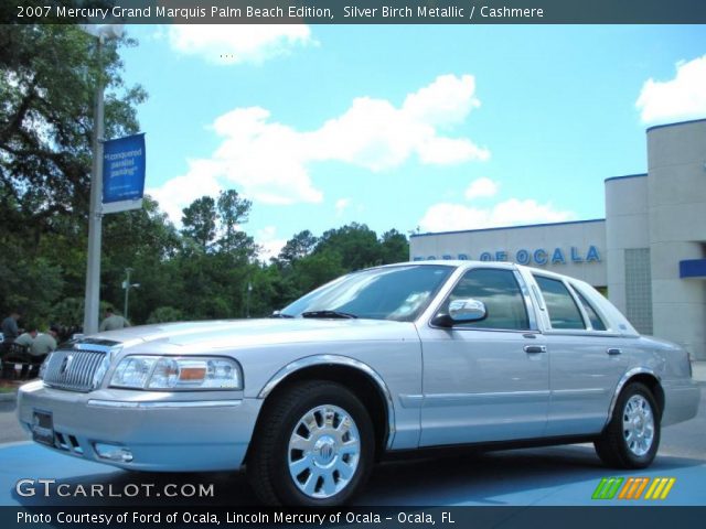 2007 Mercury Grand Marquis Palm Beach Edition in Silver Birch Metallic