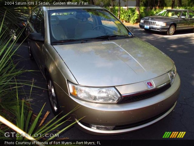 2004 Saturn ION 3 Sedan in Golden Wheat