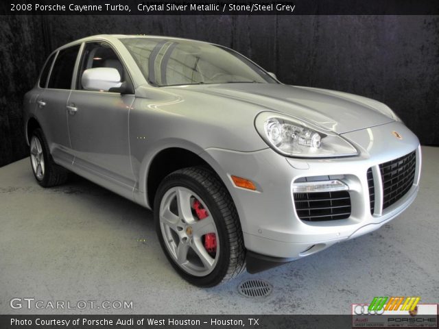 2008 Porsche Cayenne Turbo in Crystal Silver Metallic