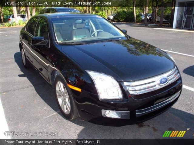2008 Ford Fusion SEL V6 in Black Ebony