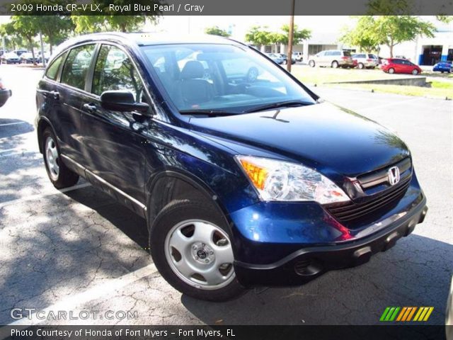 2009 Honda CR-V LX in Royal Blue Pearl