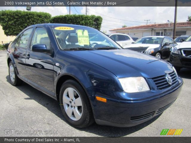 2003 Volkswagen Jetta GLS Sedan in Galactic Blue Metallic
