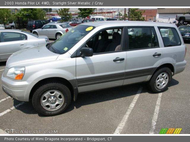 2003 Honda Pilot LX 4WD in Starlight Silver Metallic