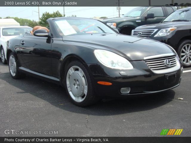 2003 Lexus SC 430 in Black Onyx