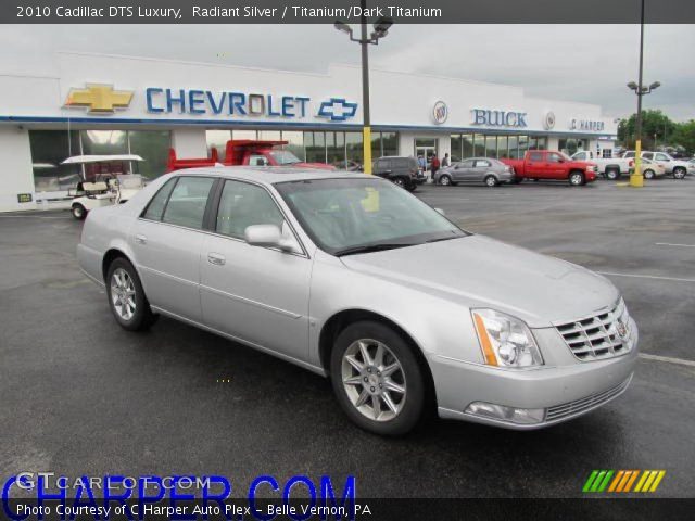 2010 Cadillac DTS Luxury in Radiant Silver