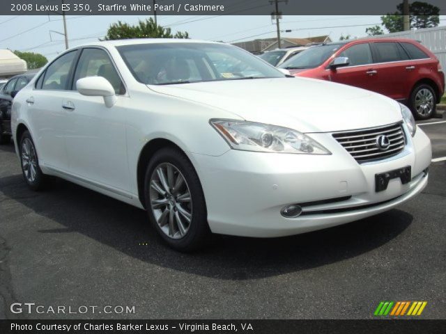 2008 Lexus ES 350 in Starfire White Pearl