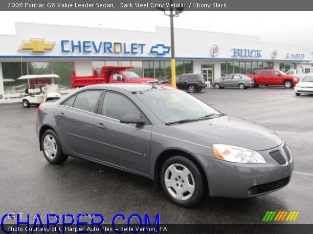 2008 Pontiac G6 Value Leader Sedan in Dark Steel Gray Metallic