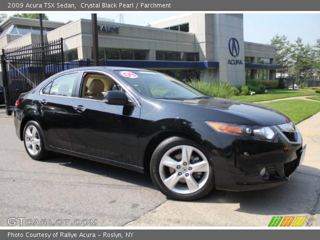 2009 Acura TSX Sedan in Crystal Black Pearl