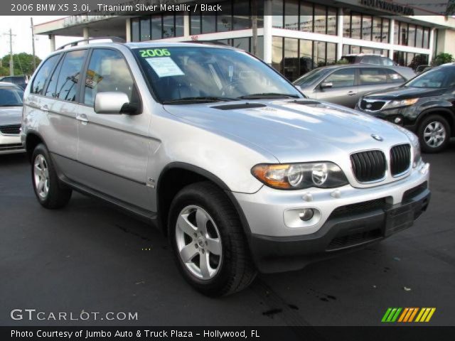 2006 BMW X5 3.0i in Titanium Silver Metallic