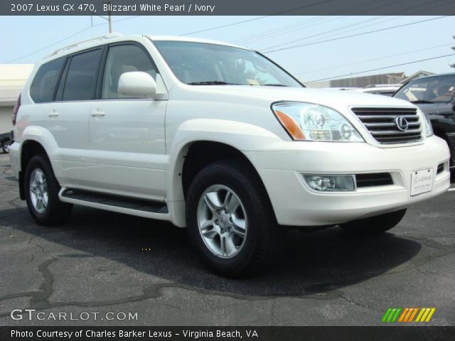 2007 Lexus GX 470 in Blizzard White Pearl