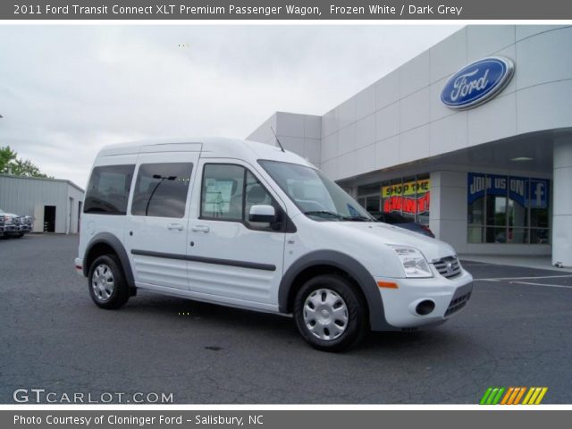 2011 Ford Transit Connect XLT Premium Passenger Wagon in Frozen White
