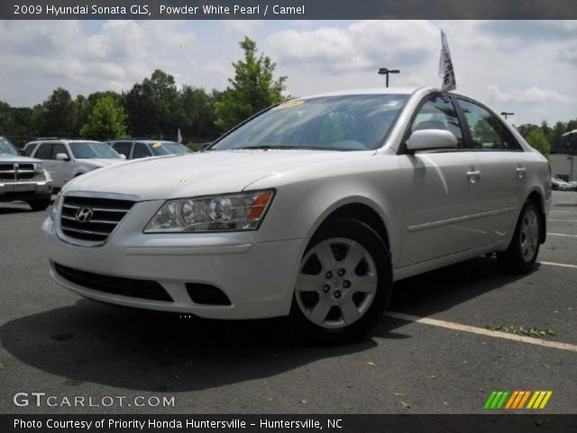 2009 Hyundai Sonata GLS in Powder White Pearl