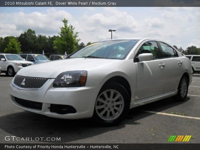 2010 Mitsubishi Galant FE in Dover White Pearl