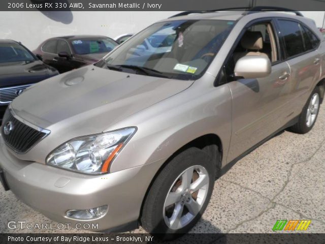 2006 Lexus RX 330 AWD in Savannah Metallic