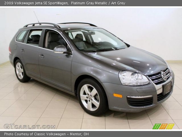 2009 Volkswagen Jetta SE SportWagen in Platinum Gray Metallic