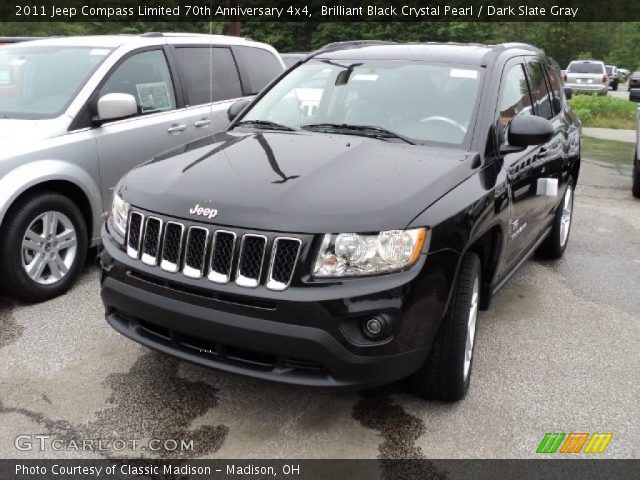 2011 Jeep Compass Limited 70th Anniversary 4x4 in Brilliant Black Crystal Pearl