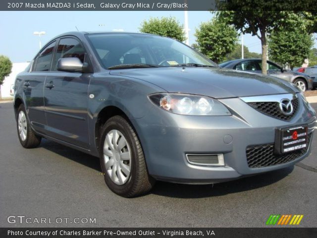 2007 Mazda MAZDA3 i Sedan in Galaxy Gray Mica