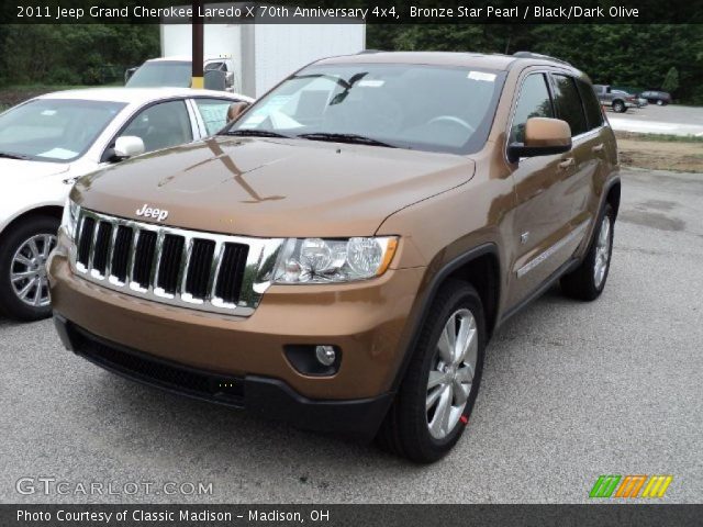 2011 Jeep Grand Cherokee Laredo X 70th Anniversary 4x4 in Bronze Star Pearl