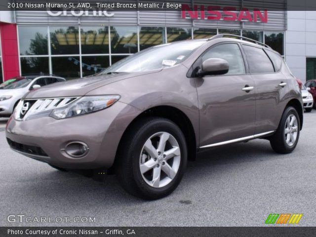 2010 Nissan murano tinted bronze #5