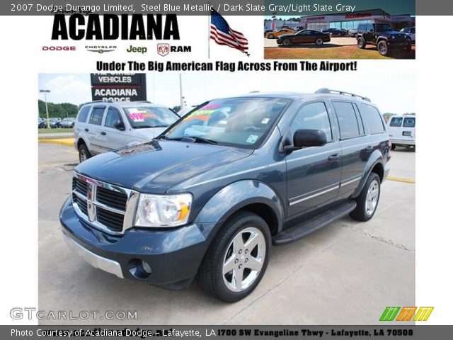 2007 Dodge Durango Limited in Steel Blue Metallic
