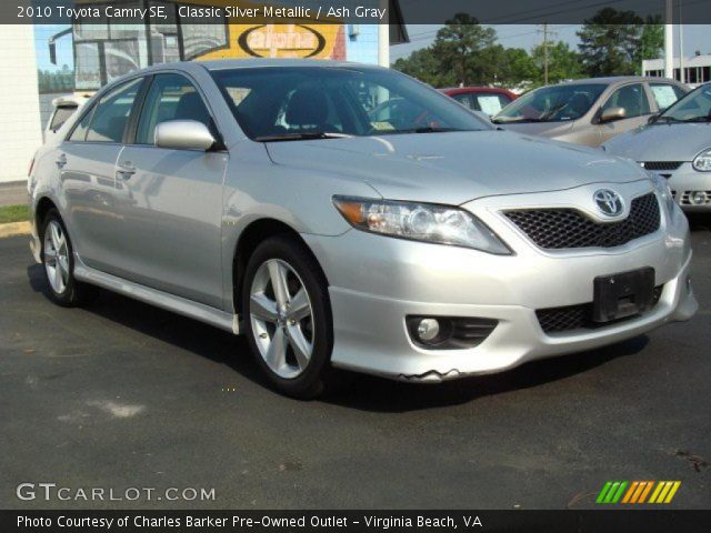 2010 Toyota Camry SE in Classic Silver Metallic